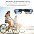 1080P Action Camera Glasses for Cycling & Outdoor Sports