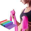 Elastic Fitness Bands Resistance Bands Elastic Fitness Tapes Yoga Pilates Crossfit Stretching Muscular Work Out Equipment