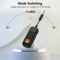 Bluetooth 5.4 Receiver Transmitter 3.5mm Aux 2-in-1 Wireless Audio Adapter for TV Headset Car Radio Flight Mp3 Player Speaker