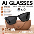 2026 New Smart Glasses 800W Take Pictures Record Al Translation WIFI Transmission AI Recognition GPT 2000MAH Music Smart Glasses image 1