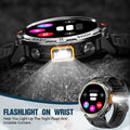 EIGIIS KE3 2025 New Bluetooth Call Smartwatch for Men Full Touch Screen with Health Monitor Heart Rate Flashlight Smart Watch image 2
