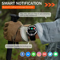 EIGIIS KE3 2025 New Bluetooth Call Smartwatch for Men Full Touch Screen with Health Monitor Heart Rate Flashlight Smart Watch image 6