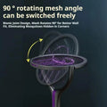 Rotating Head Bug Zapper Racket Automatic Mosquito Swatter Rechargeable Electric Fly Swatter Fly Killer and Mosquito Trap Lamp