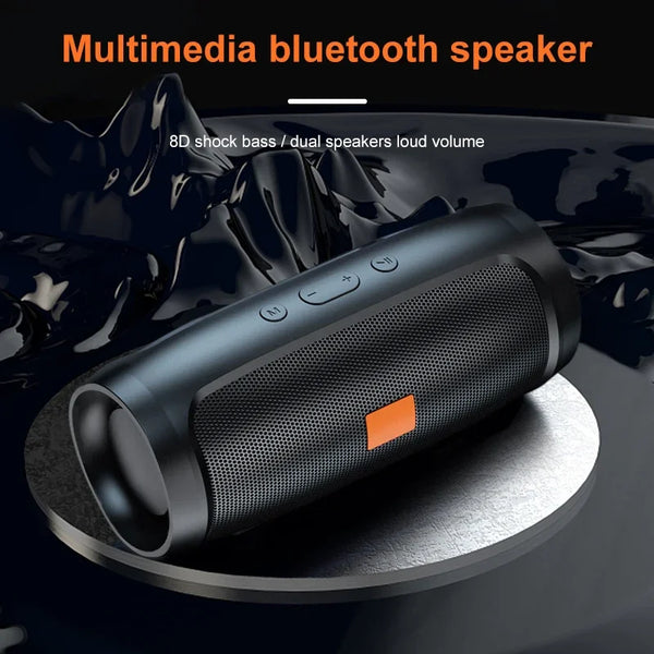 USB Bluetooth Speaker - Portable Dual Stereo with FM