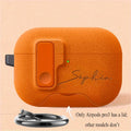 Personalized AirPods Case — Custom Laser-Engraved Name & Keychain