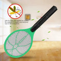Household Safety Electric Mosquito Swatter Fly Swatter Bug Zapper Killer Bug Zapper Racket for Dormitory & Outdoor & Studio Use