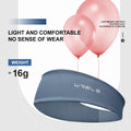 WRELS Sports Headband Moisture Wicking Workout Sweatband Stretchy Unisex Hairband Non Slip Head Band for Running Cycling