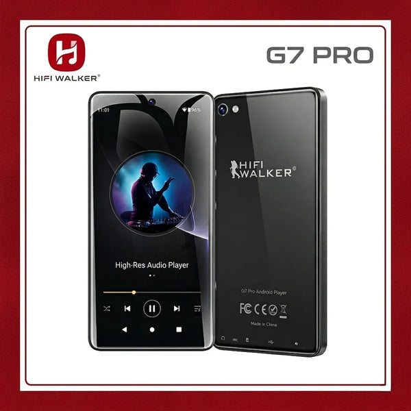 Android 13 HiFi Music Player - MP3/MP4 with WiFi (32G+128G)
