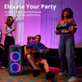 Tronsmart Halo 300 Speaker Partybox 240W with Guitar/Mic/XLR Input, TWS, 20H Playtime, wheels & Hidden Lever, for Party image 3