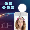 Mobile Phone LED Selfie Ring Light Portable Mini Durable Practical Three Stop Dimming Circle Photography Clip Fill Light image 6