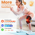 Heated Vibration Knee Massager Cordless Rechargeable 3-in-1 Shoulder & Elbow Support with Timer Electric Portable Brace