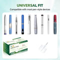 33G 4mm Insulin Pen Needles 10/30/100 Painless Sterile Pen Tips for Diabetic Insulin Peptide Injection Pen, Eyelid Tattoo Needle