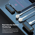 KEBIDUMEI Wireless Lavalier Microphone 2.4G Wireless Microphones Mini Noise Reduction Video Recording Microphone For Vlog Live image 3