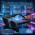 2026 Smart Glasses 800W HD Camera Video Recording Photo HD Audio AI Translation 300mAh Touch Control AI Assistant Smart Glasses image 1
