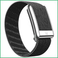 Whoop 5.0/PEAK/LIFE Nylon Sports Strap with Silver Metal Frame & Letter Engraving