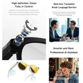 2026 New Smart Glasses  8MP Camera WiFi Bluetooth Touch Control IP65 Waterproof AI Translation Noise Cancelling AI Glasses Women image 5