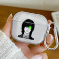 Japan Anime Mikami Teru Death Note Case Soft silicone TPU Case For AirPods 4 Pro 1 2 3 Clear Transparent Bluetooth Earphone Case