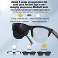 Smart Glasses 2026 Music Sunglasses Wireless Headphones New Camera Control Bluetooth Call Headset HIFI Audio Glasses For Android image 2