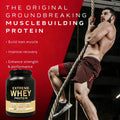 Whey Protein Powder White Muscle Growth Exercise Health Product Suitable for Gym Exercise Recovery Milkshake Vanilla Flavor