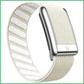 Whoop 5.0/PEAK/LIFE Nylon Sports Strap with Silver Metal Frame & Letter Engraving