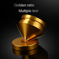 ERUMPENT 4PCS HiFi Speaker Stand Feet Foot Pad High Quality Shock-absorbing Pins Aluminium Alloy Metal Foot Pads for Sound Box
