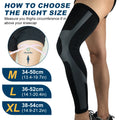 1 PCS Full Leg Compression Sleeve Knee Pads Cycling Leg Warmers Long Leg Sleeves Cycling Bicycle MTB Riding Legwarmers Men Women