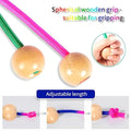 Colorful 5m Rainbow Skipping Rope - Long Children Students Speed Skipping Rope -fit Jump Rope With Anti-Slip Handle