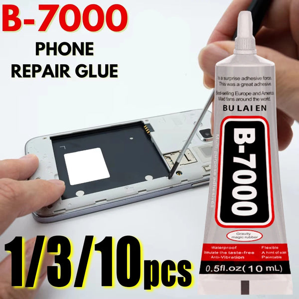 10ML B-7000 Clear Glue Precision Tip Contact Adhesive Strong Universal Liquid Glue for Mobile Phone Screen Repair Glass Plastic