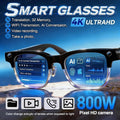 800W Smart Video Glasses — AI Photo Recognition & Bluetooth Calling