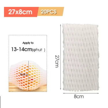 Vegetable Fruit Foam Net Protective Cover for Wine Bottle Fragile Items Transport Packing Dedicated Mesh Bag Quakeproof Impaired
