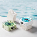 Mini Retro White Noise Bluetooth Speaker Portable Vintage Sleep Aid Bluetooth Speaker Subwoofer With RGB Light Support TF Card image 1