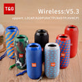 Bluetooth Speaker T&G TG117 Portable TWS Sound Box Waterproof Loudspeaker Outdoor Stereo Surround Speakers Support TF FM Radio image 6