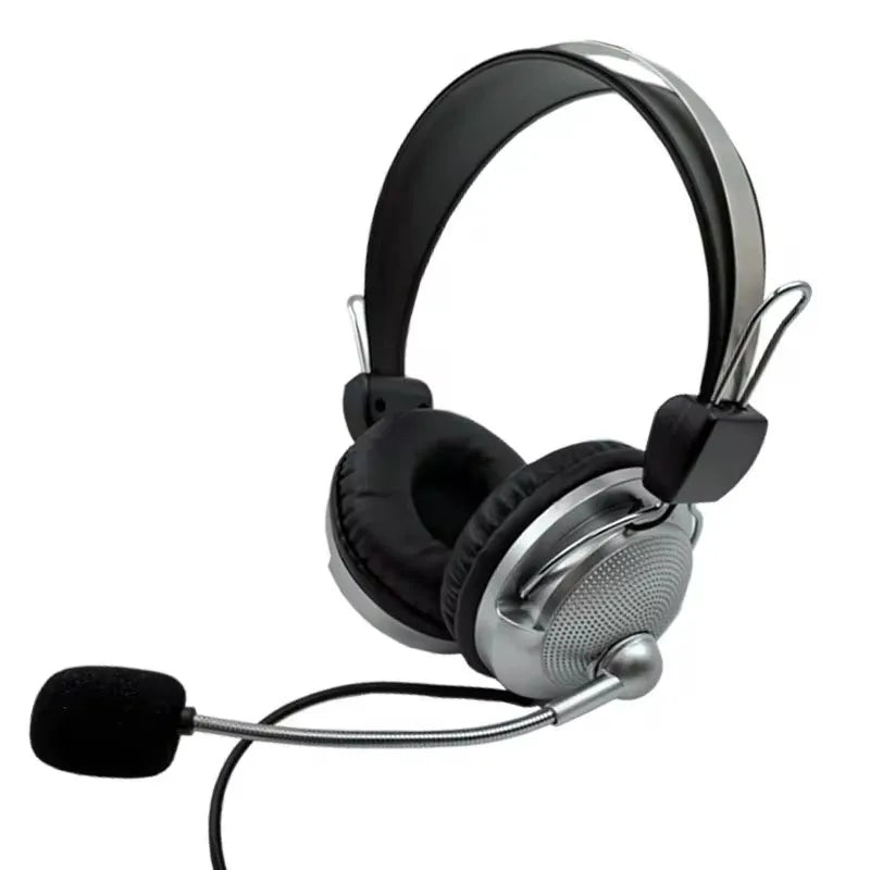 Durable Stereo Gaming Headset with Mic-Lightweight Over-Ear Headphone with Flexible Microphone Noise Reduction for PC Console