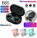 Wireless Earbuds Noise Canceling Waterproof Ear Buds in-Ear Stereo Headphones with LED Display Charging Case image 1