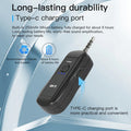 KEBIDUMEI 2.4G Head-mounted Microphone Mic Wireless Lavalier Microphone Set for Amplifier Voice Speaker Teaching Tour Guide