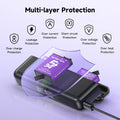 2250mAh For DJI Osmo Action 5 Pro Action 4/3 Camera Battery with 3-Channel Fast Charger For DJI Osmo 360 Action 6 Accessories