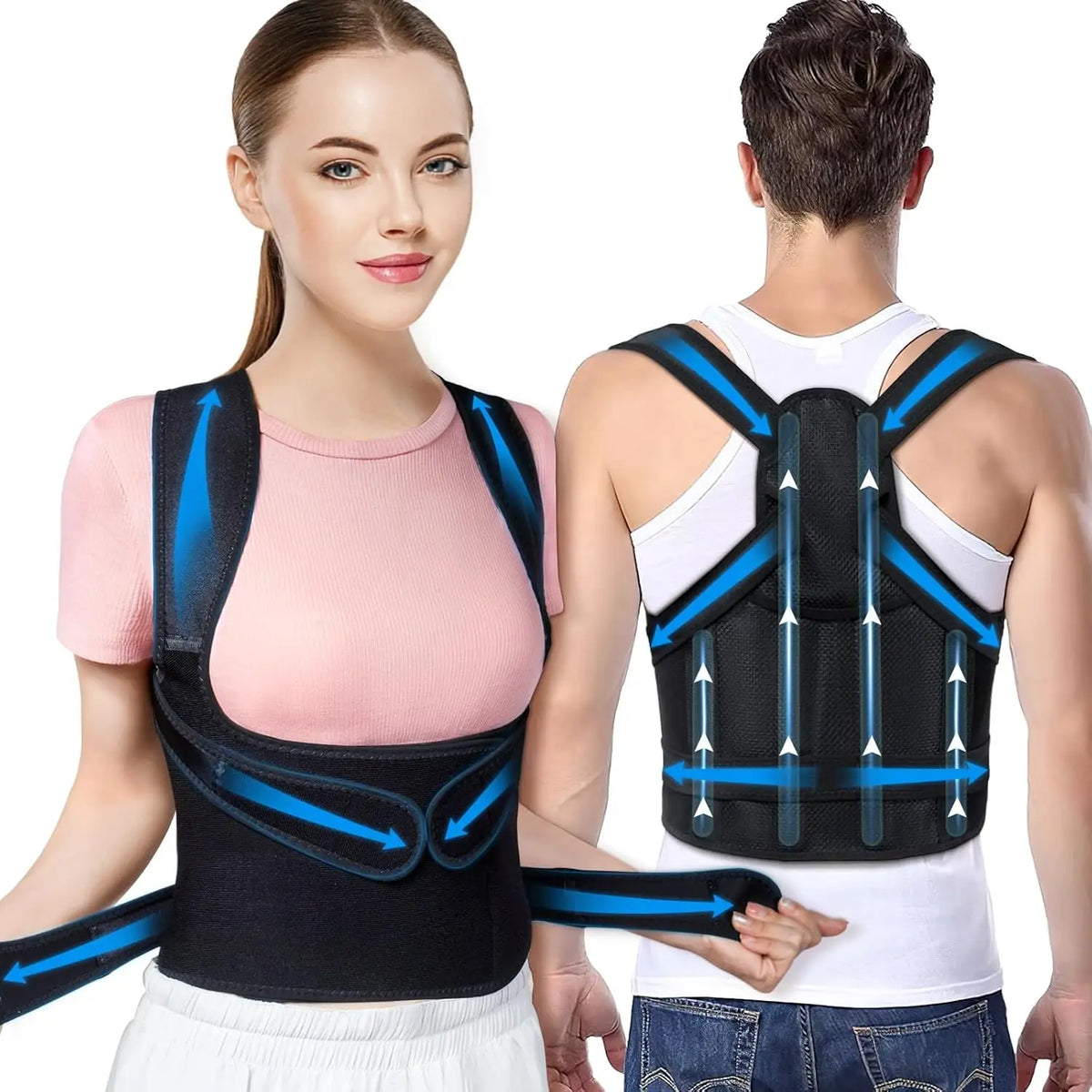 Back Brace Posture Support with Spinal Correction