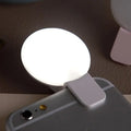Mobile Phone LED Selfie Ring Light Portable Mini Durable Practical Three Stop Dimming Circle Photography Clip Fill Light image 3