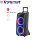 Tronsmart Halo 300 Speaker Partybox 240W with Guitar/Mic/XLR Input, TWS, 20H Playtime, wheels & Hidden Lever, for Party