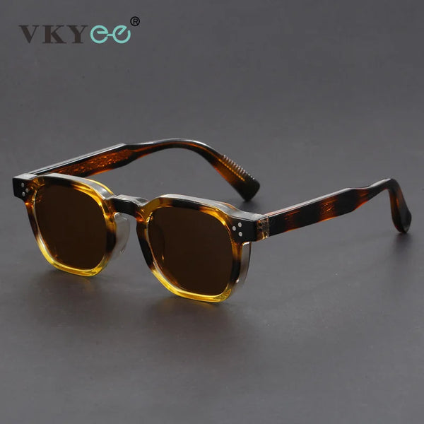 VICKY New Fashion Personalized Simple Geometric Design Polarized Sunglasses UV Protection Customizable Prescription  1045