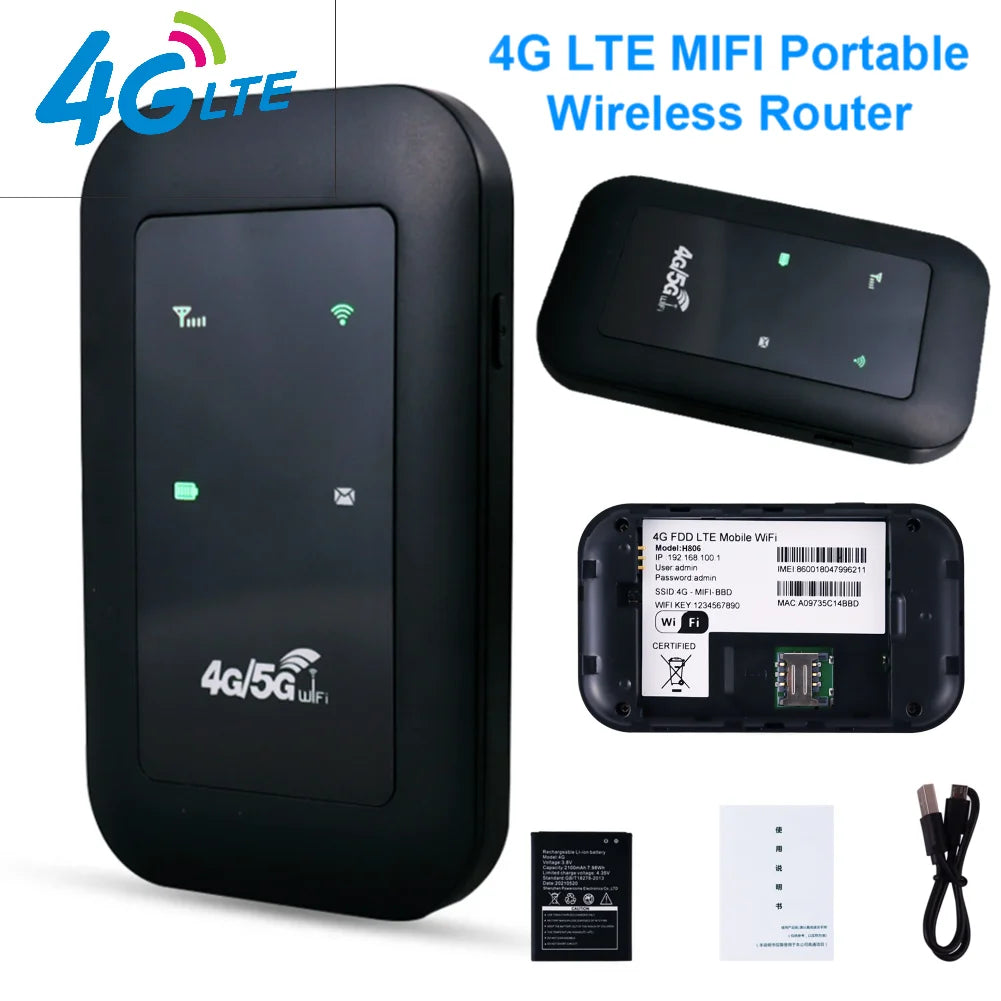 4G LTE outer Portable Pocket 150Mbps WiFi Repeater Signal Amplifier Network Expander Mobile Hotspot Pocket Wireless Mifi Modem - Electrosphere South Africa