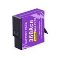 PALO 2400mAh For Insta360 Ace Pro Ace Pro 2 Battery For Insta 360 Ace AcePro Pro2 Action Camera Battery Accessories