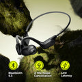 SoundPEATS RunFree Lite2 Open-Ear Sport Headphones Wireless Bluetooth 5.3 Earbuds Headset with Comfortable Fit,16.2mm Driver