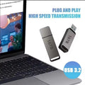 16TB USB 3.2 Metal Flash Drive - High-Speed Storage