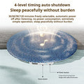 Bluetooth 6.0 Pillow Speaker for Sleeping, Ultra-Thin Under Pillow Sound Machine with White Noise HiFi Stereo Audio
