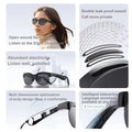 Lenovo 8K 1600MP AI Smart Glasses AI Translation HD Hands-Free Calling 2027 New AI Chat Logging Music Playback Smart Sunglasses