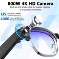 800W Smart Video Glasses — AI Photo Recognition & Bluetooth Calling