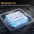 QCY Crossky C30S Ear Clip Wireless Bluetooth 6.0 Earphones Hi-Res LDAC Open Ear Earbuds Clip-On Sports Headphones 40H image 6