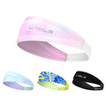 WRELS Sports Headband Breathable Elastic Sweatband Quick Dry Running Tennis Yoga Hair Band Lightweight Sports Workout Hairband