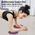 Yoga Knee Guard 2Pcs, Foam Pilates Support Round Pads Anti Slip Fitness For Knees, Elbows, Wrists 2 Pack Exercise Cushion